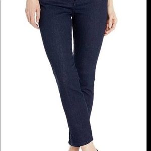 NYDJ Ami Skinny Ankle Jeans with Side Slits NWT
